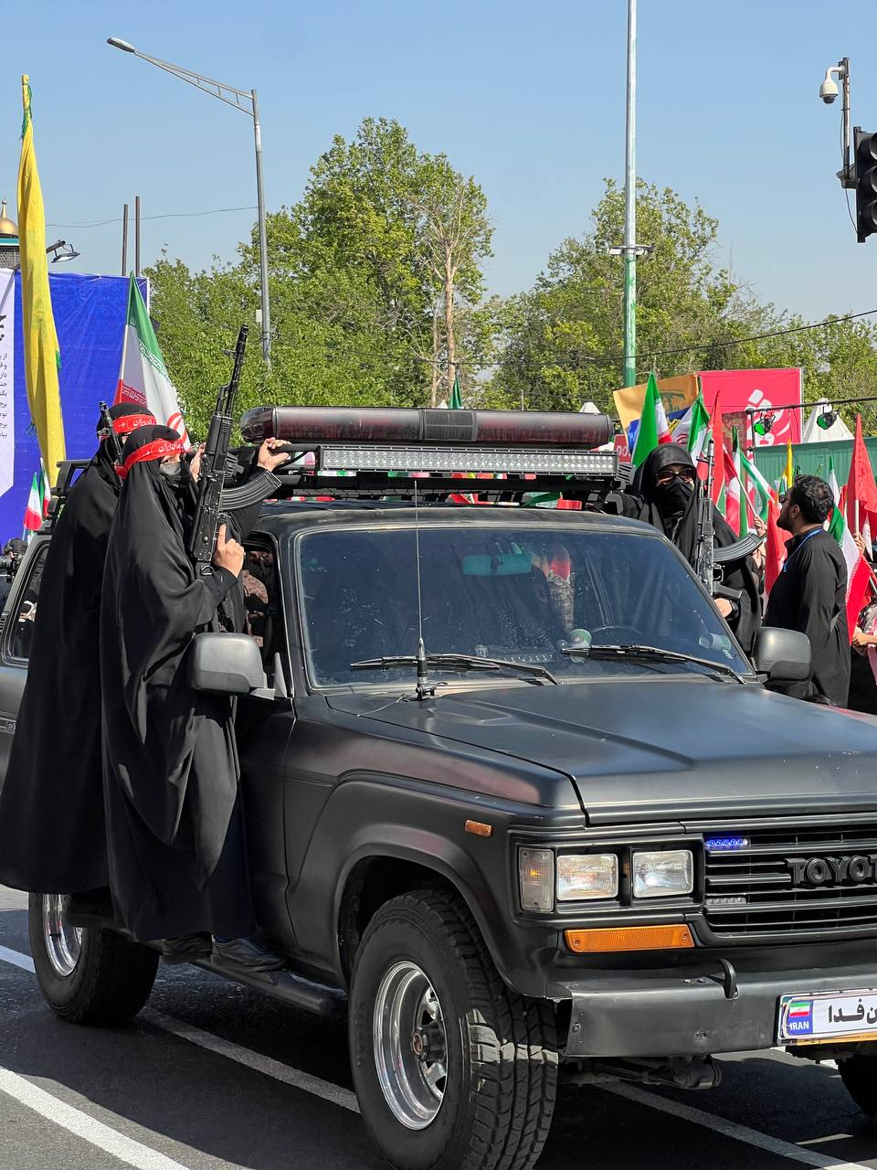حضور حماسی دختران ایران در پایتخت
