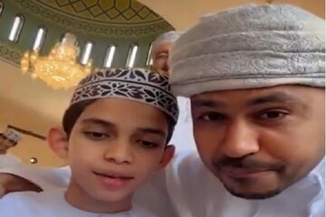 درخشش کودک مصری در روز قرآنی عمان