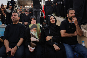 روز اول تشییع آقا