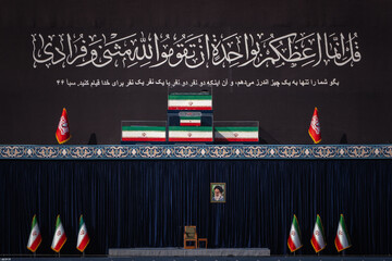 روز اول تشییع آقا