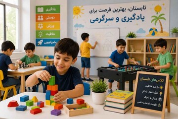تابستان؛ فرصتی طلایی برای ساختن آیندهٔ کودکان